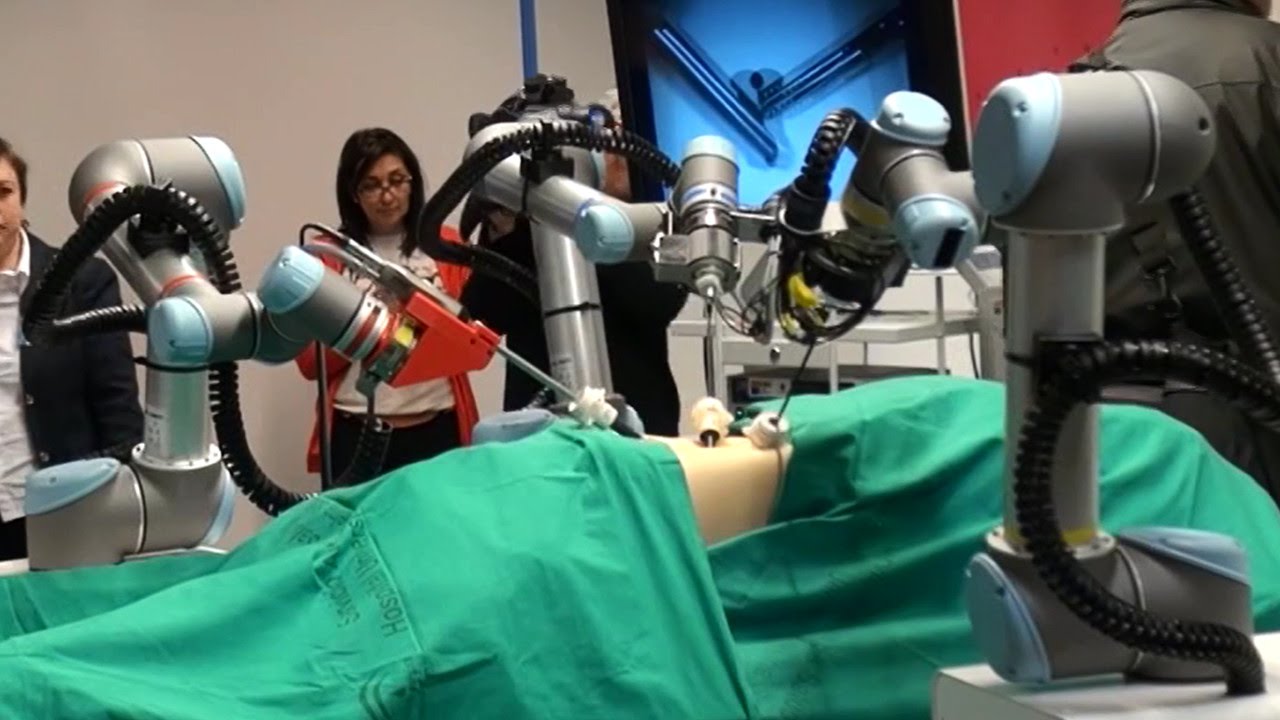 Robots que hacen cirugias